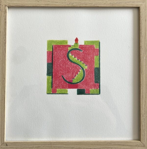 Lettre S - crayon 2 – Image 2